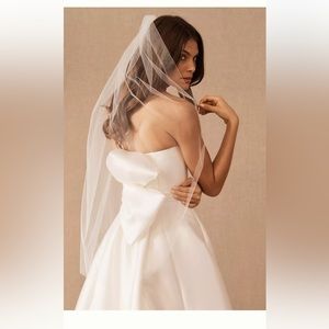 BHLDN Rochefort Fingertip Veil, Short